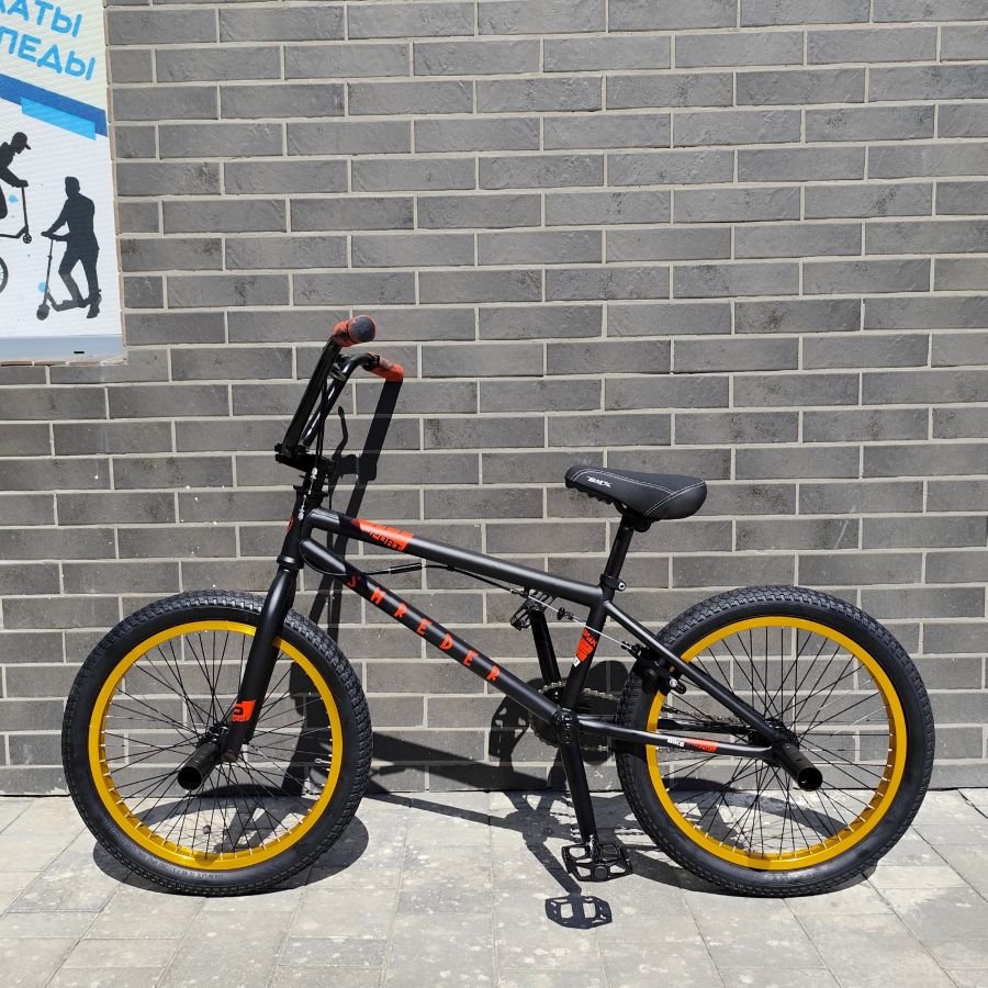 Велосипед 2025 BMX 20"  БМХ цвет Черно-красный shreder