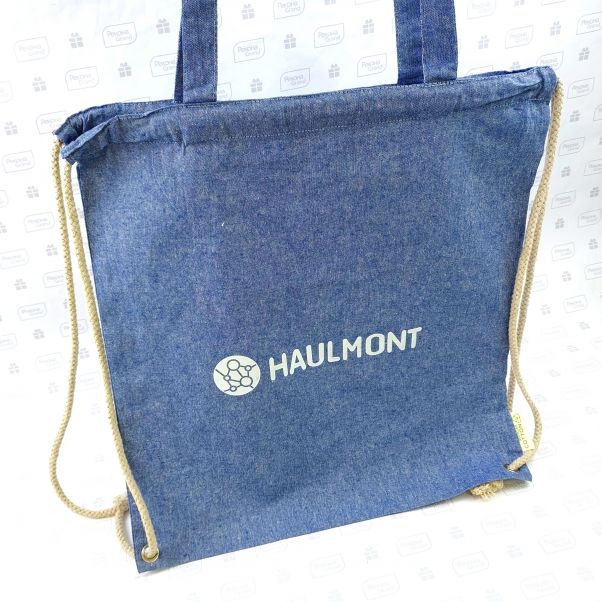 Эко сумки-рюкзаки с логотипом Haulmont