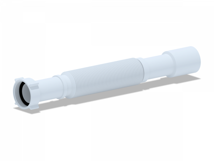 Гибкая труба 1 1/4"*32/40 (366-776мм)