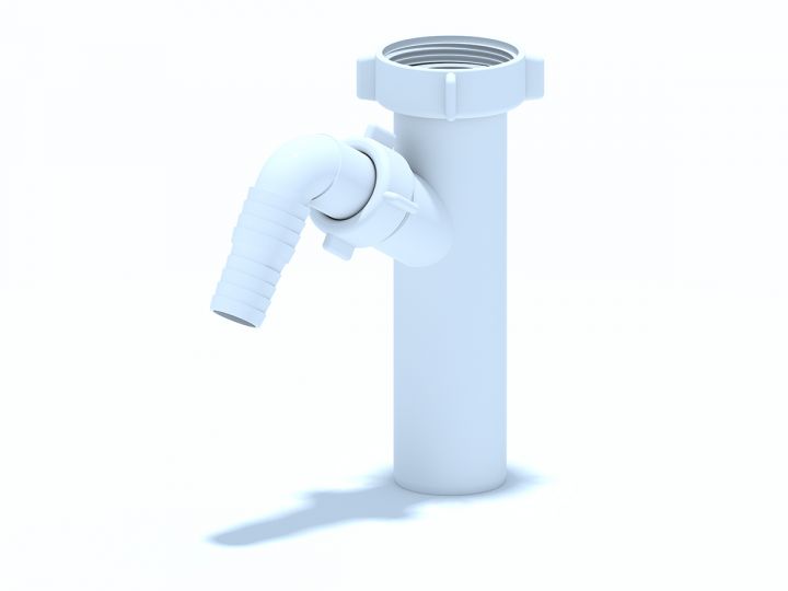 Отвод стиральной машины 1 1/2"*40