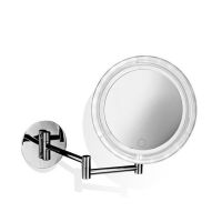 Круглое косметическое зеркало в ванную комнату Decor Walther Bs с подсветкой 01217 схема 1