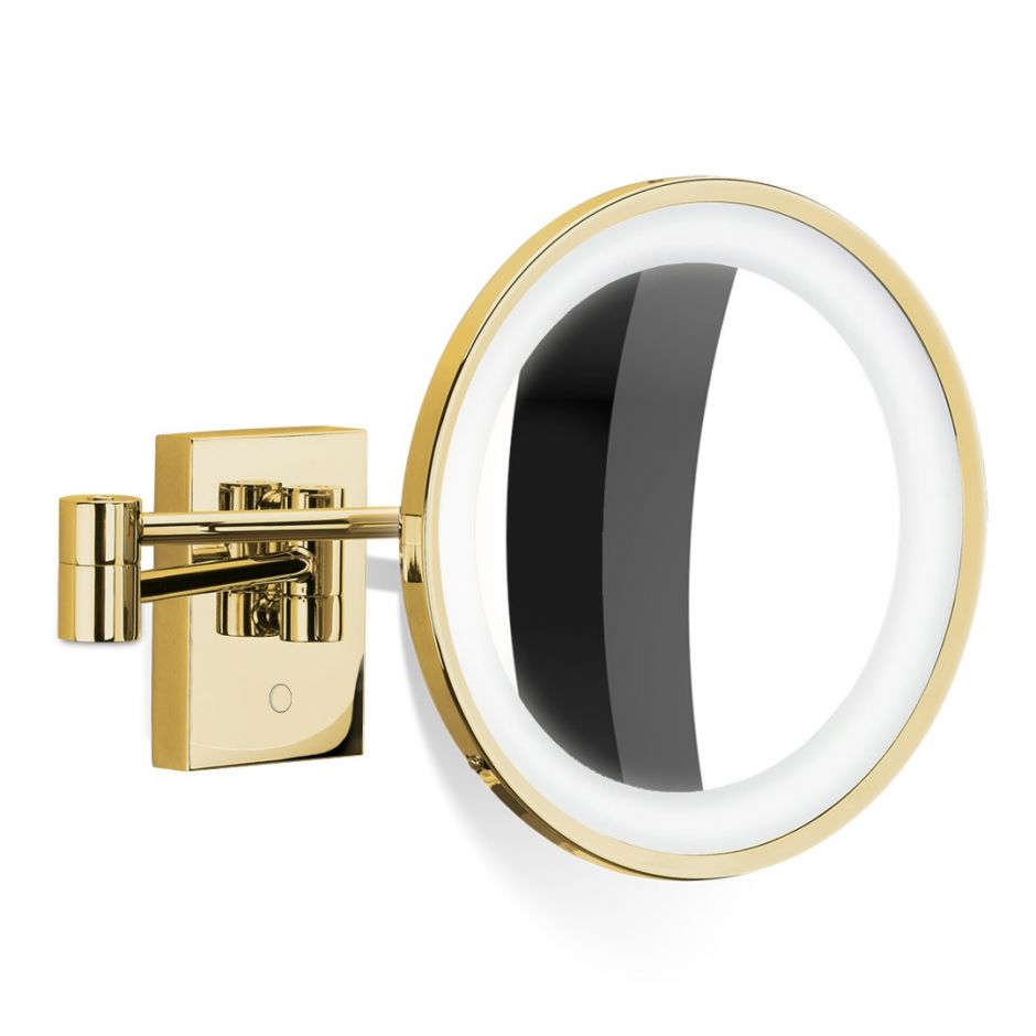 Изображение Настенное косметическое зеркало в ванную комнату Decor Walther Classic с подсветкой 01240