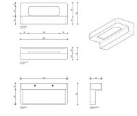Маленький светильник Decor Walther Form двойной 03294 схема 2