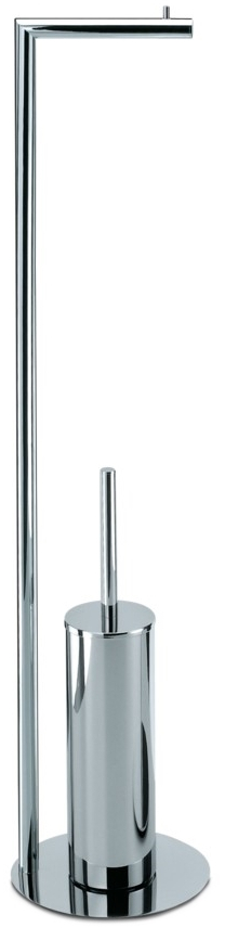 Стойка с ершиком и бумагодержателем Decor Walther Straight 05061 ФОТО