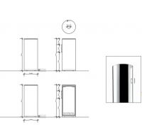 Контейнер для запасных рулонов туалетной бумаги Decor Walther Bin 0507900 схема 2