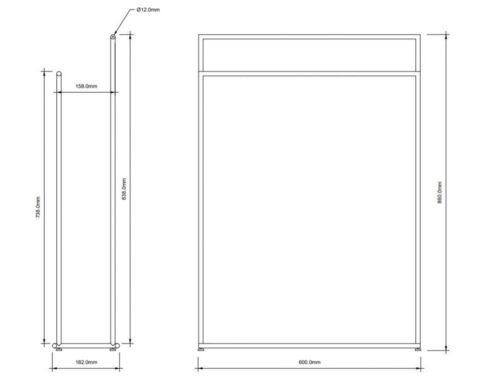Держатель для полотенец Decor Walther Mikado 05230 ФОТО