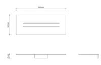 Полка для ванной Decor Walther Mikado 05232 схема 2