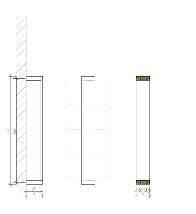 Держатель для полотенец Decor Walther05922 ФОТО