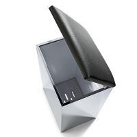 Корзина для белья с крышкой сиденьем Decor Walther Case 06118 схема 1