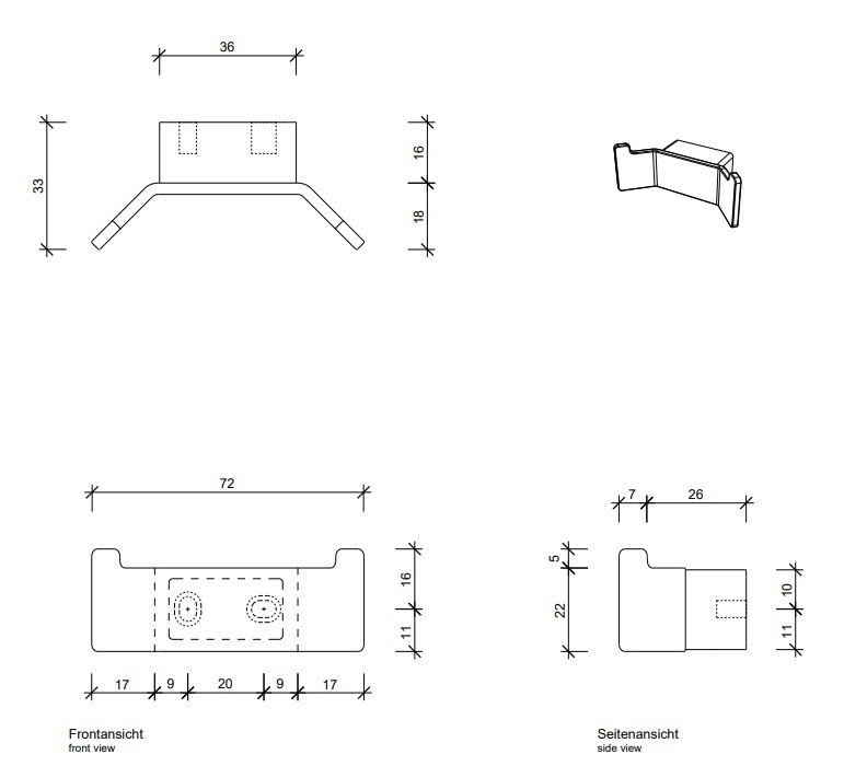 Крючок Decor Walther Century 06504 ФОТО