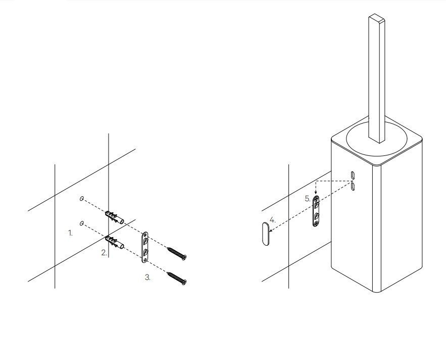 Ершик для унитаза Decor Walther Contract 06543 ФОТО