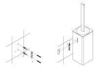 Ершик для унитаза Decor Walther Contract 06543 схема 2