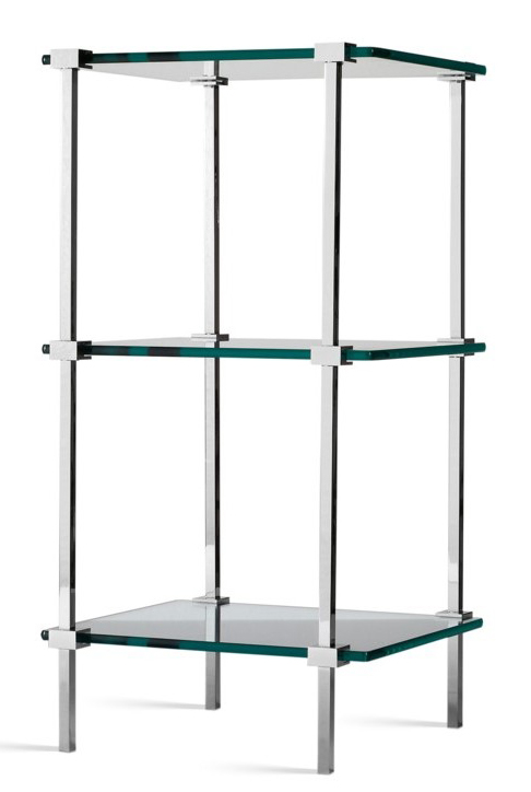 Прозрачный стеллаж в ванную Decor Walther DW 07031 ФОТО