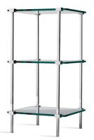 Прозрачный стеллаж в ванную Decor Walther DW 07031 схема 3