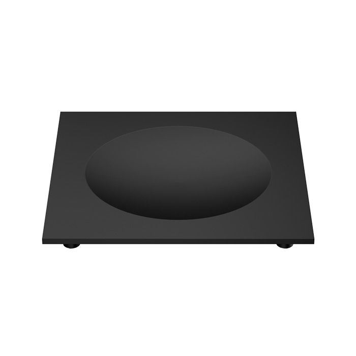 Мыльница Decor Walther DW цвет черный матовый 08372