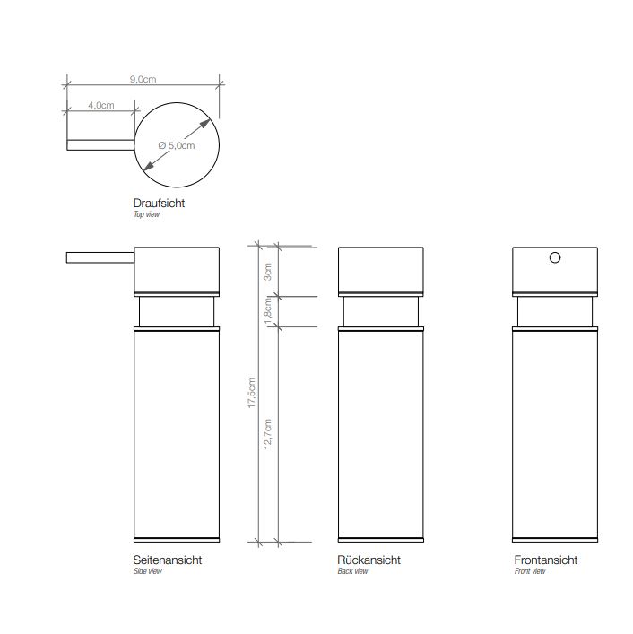 Диспенсер для жидкого мыла Decor Walther DW 08435 ФОТО