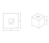 Диспенсер для бумажных полотенец Decor Walther Porzellan 08447 схема 2