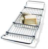 Хромированная полка Decor Walther DW для ванной комнаты 845100 схема 3