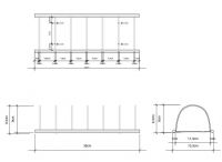 Полотенцедержатель Decor Walther DW 08468 схема 3