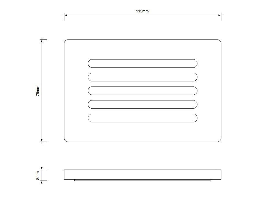 Мыльница Decor Walther Mikado 08594 ФОТО