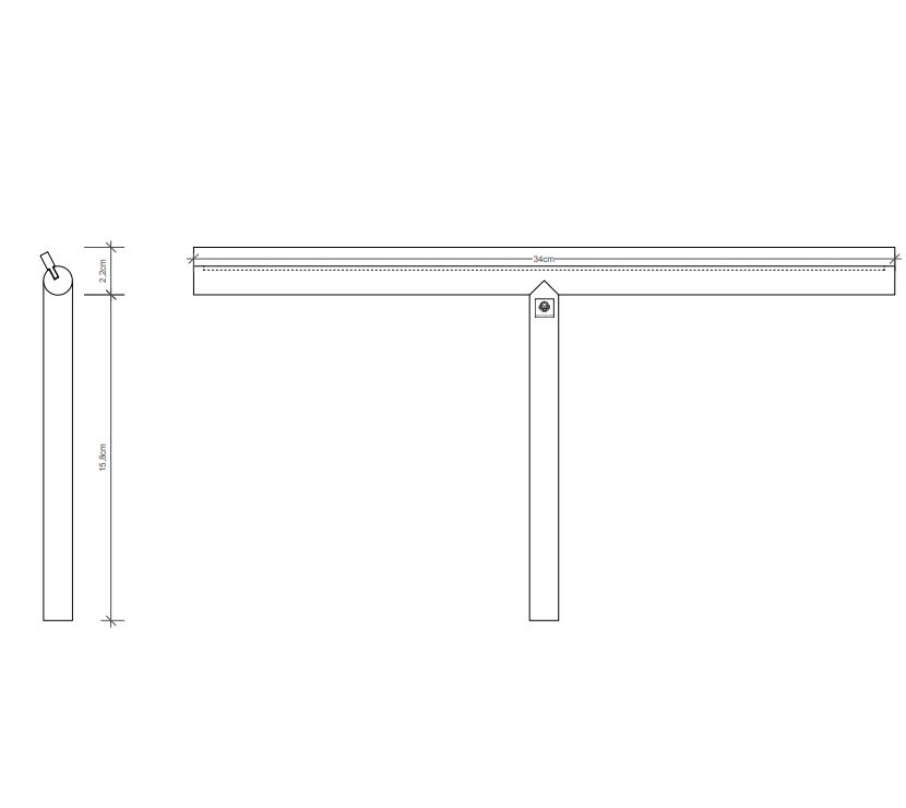 Изображение Скребок для душевых стекол Decor Walther Easy 09022