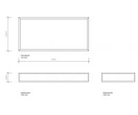 Контейнер для ванной Decor Walther Brownie имитация кожи 09300 схема 2