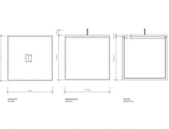 Бокс для ванной Decor Walther Brownie 09307 схема 3