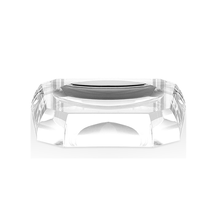 Стеклянная мыльница в ванную комнату Decor Walther Kristall 09316 ФОТО