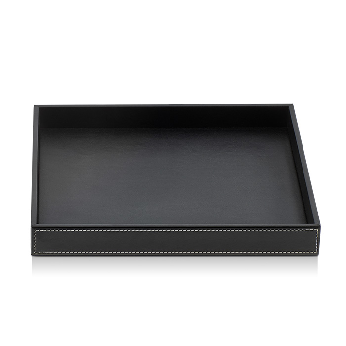 Черный контейнер для ванной Decor Walther Brownie квадратный 932460