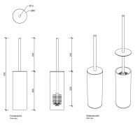 Туалетный ёршик Decor Walther Crack 09330 схема 2 Туалетный ёршик Decor Walther Crack 09330 схема 2