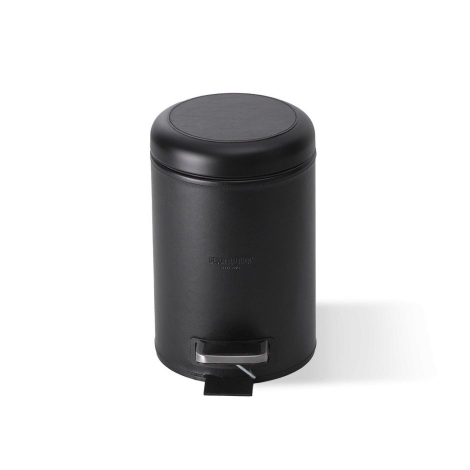 Ведро для мусора Decor Walther Brownie с отделкой из искусственной кожи 09395 ФОТО