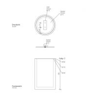 Универсальный контейнер для ванной комнаты Decor Walther Stone 09713 схема 2