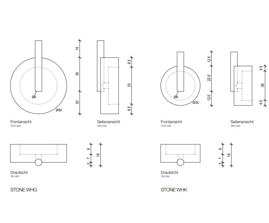 Крючок подвесной для ванной комнаты Decor Walther Stone 09726 5х6.5 ФОТО