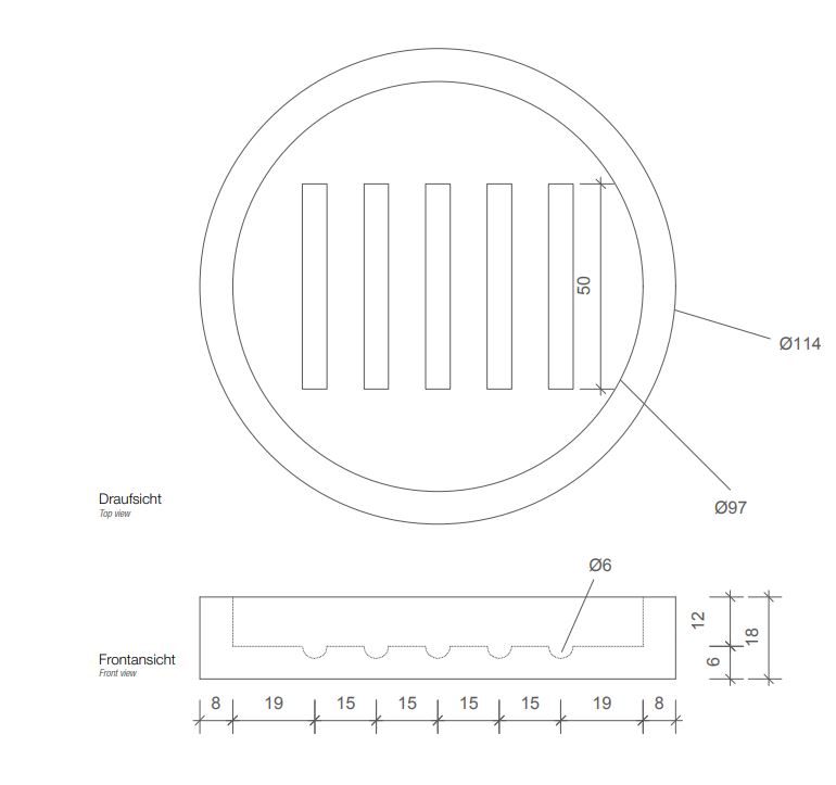 Мыльница Decor Walther Stone цвет белый 09734 ФОТО