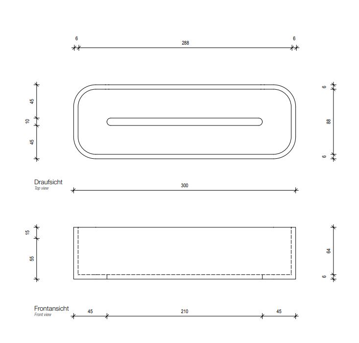 Бокс для ванной Decor Walther Stone 09736 ФОТО