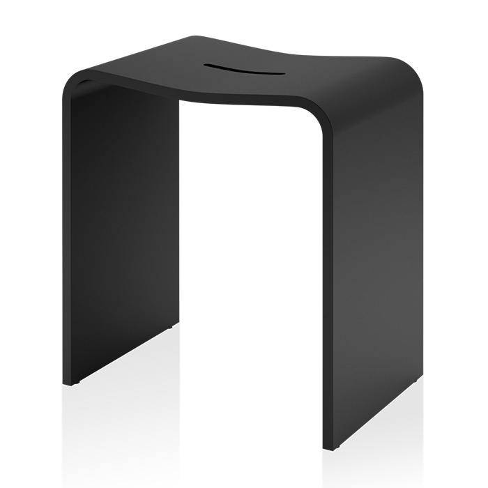 Изображение Табурет для душа Decor Walther Black Stone Stool 09747