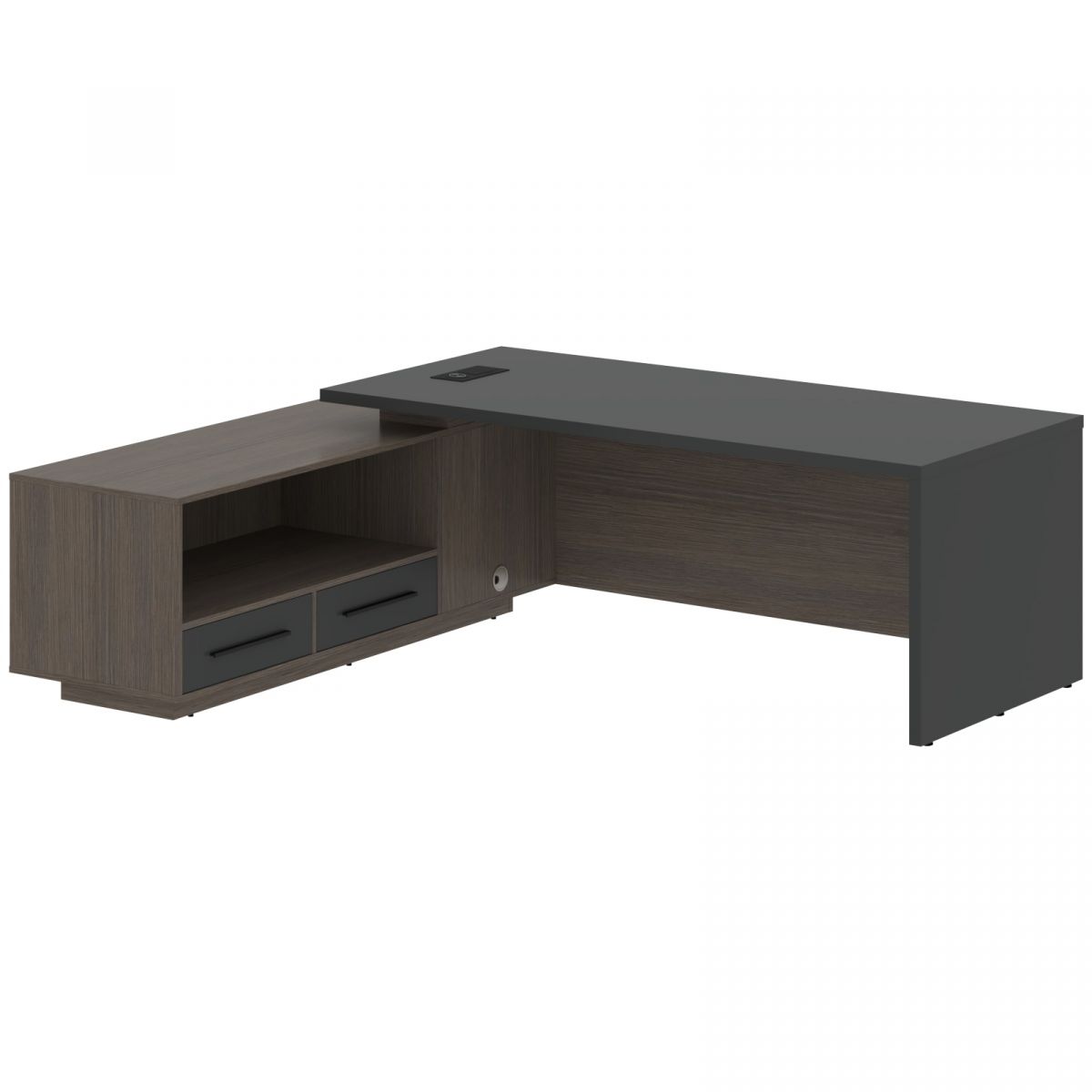Стол руководителя с тумбой VCT 2319(L) 2300х1900х750