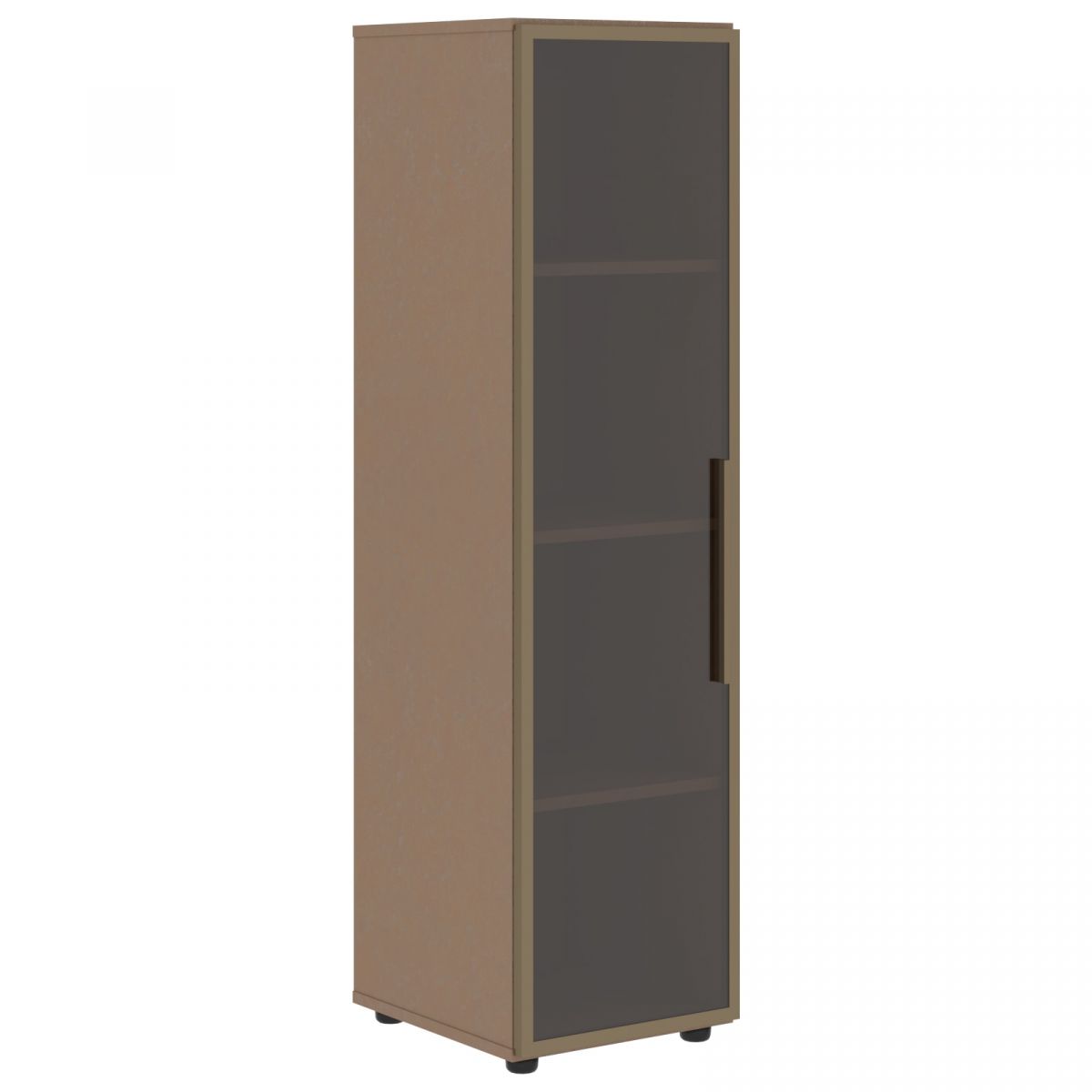 Шкаф колонка со стеклянной дверью VMCS 40.2(L) 400х430х1517