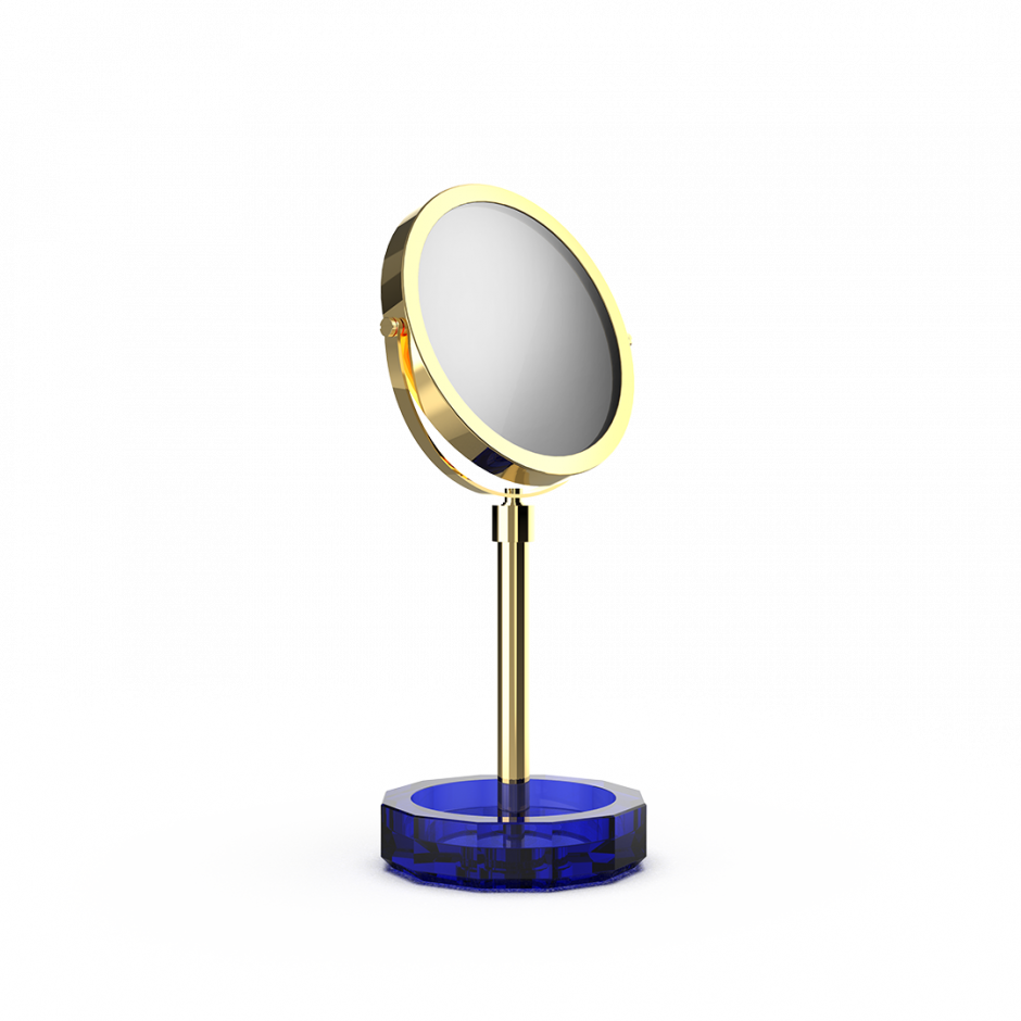 Косметическое зеркало с увеличением 5х Decor Walther Kristall 09418