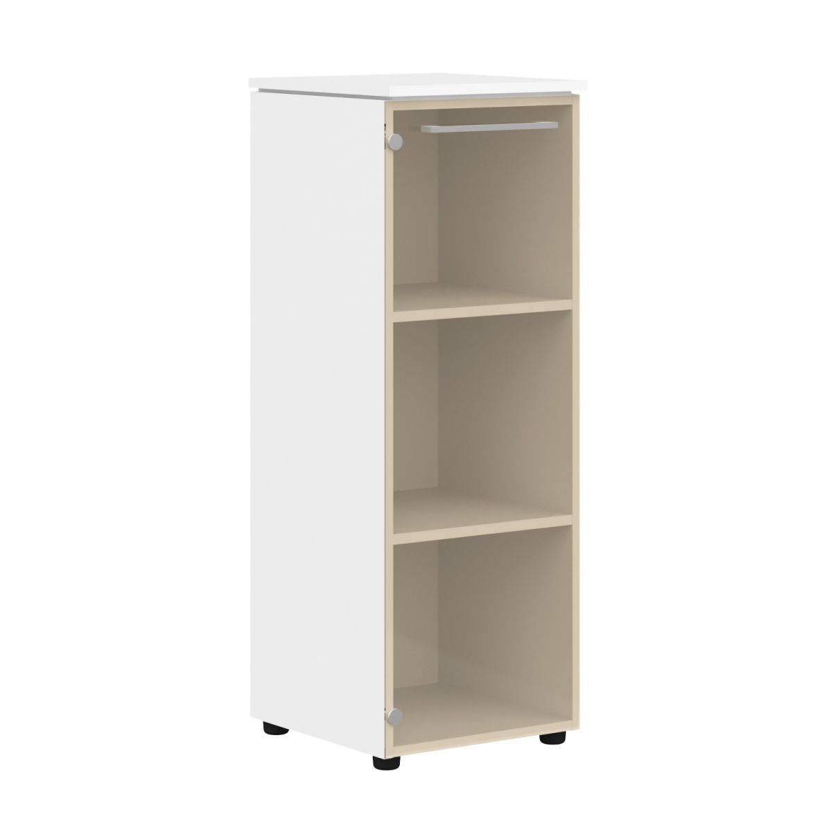 Шкаф колонка со стеклянной дверью MMC 42.2 429х423х1188