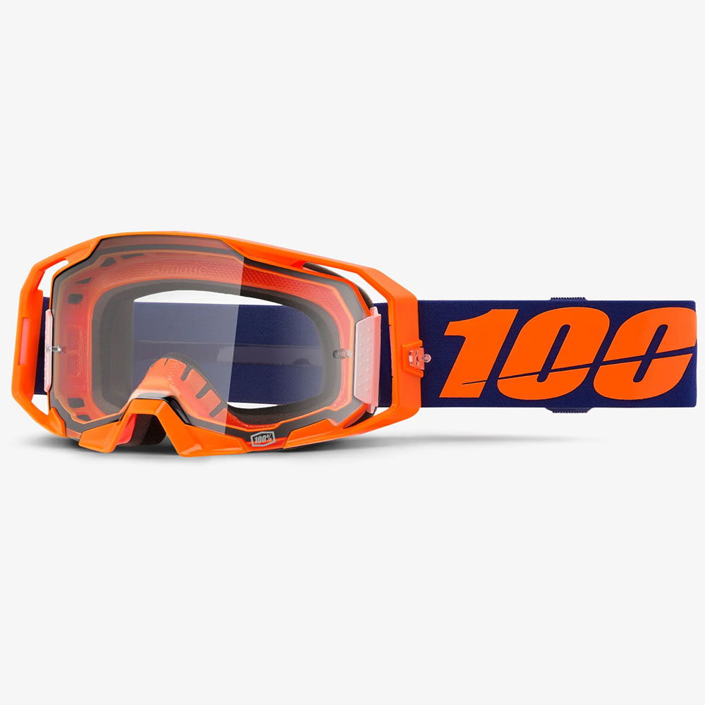 100% ARmatic Neon Orange (2025) очки для мотокросса