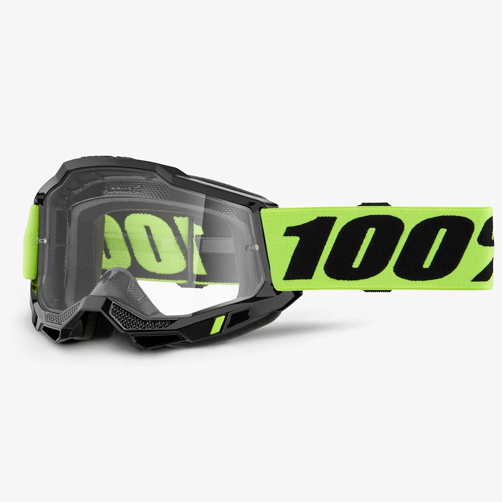 100% Accuri 2 Neon Yellow (2025) очки для мотокросса