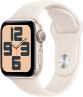 Умные часы Apple Watch SE 2 40mm Starlight Aluminum Case with Starlight Sport Band M/L (MXEG3)
