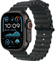 Умные часы Apple Watch Ultra 2 49mm Black Titanium Case with Black Ocean Band (MX4P3QA/A)