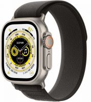 Умные часы Apple Watch Ultra 49mm Titanium Case with Black/Grey Trail Loop M/L (MQF53LL/A)