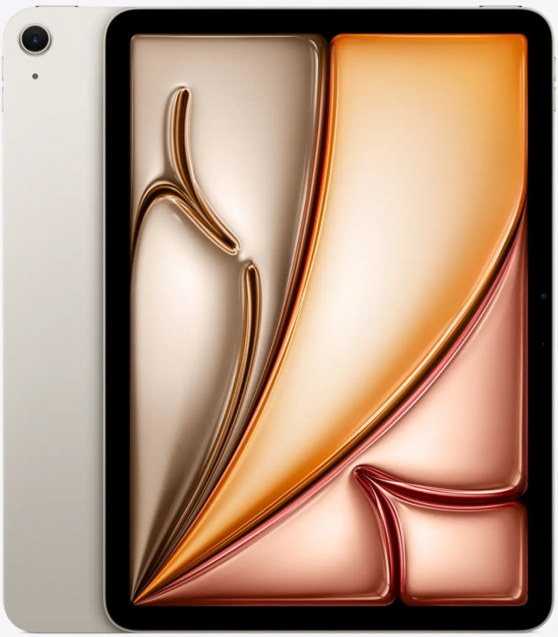 Планшет Apple iPad Air 11  (M2) 128Gb Wi-Fi Starlight (MUWE3HN/A)