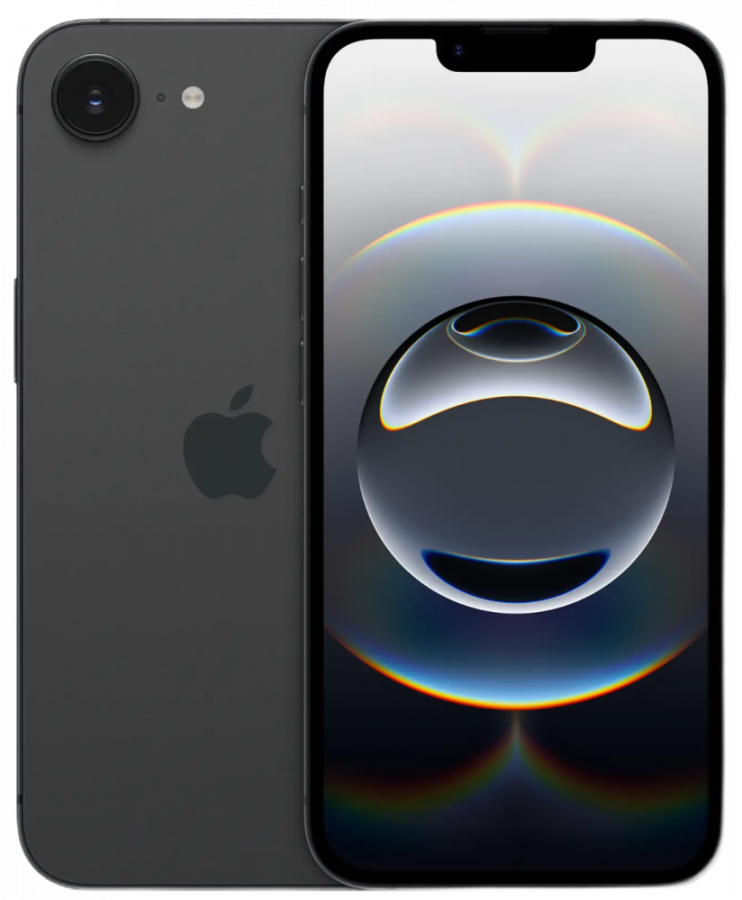 Смартфон Apple iPhone 16e 128Gb Black (MD1Q4HN/A)
