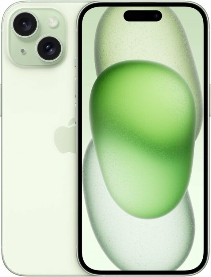 Смартфон Apple iPhone 15 128Gb Green (MTP53HN/A)