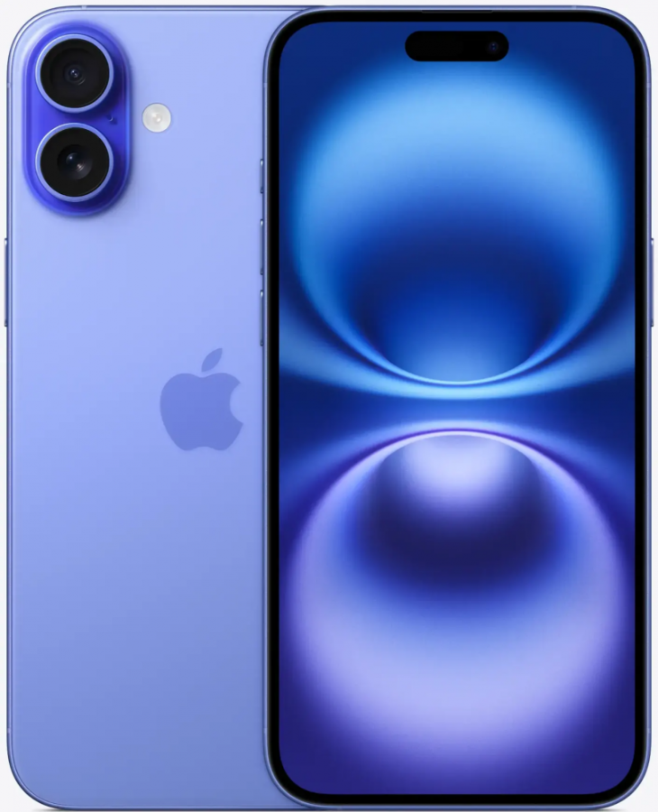 Смартфон Apple iPhone 16 Plus 128Gb Ultramarine (MXVX3HN/A)