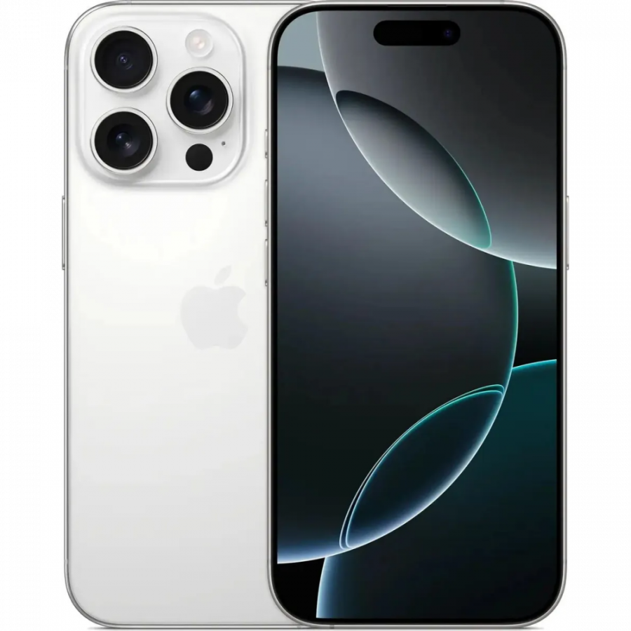 Смартфон Apple iPhone 16 Pro 128Gb White Titanium (MYNE3QN/A)